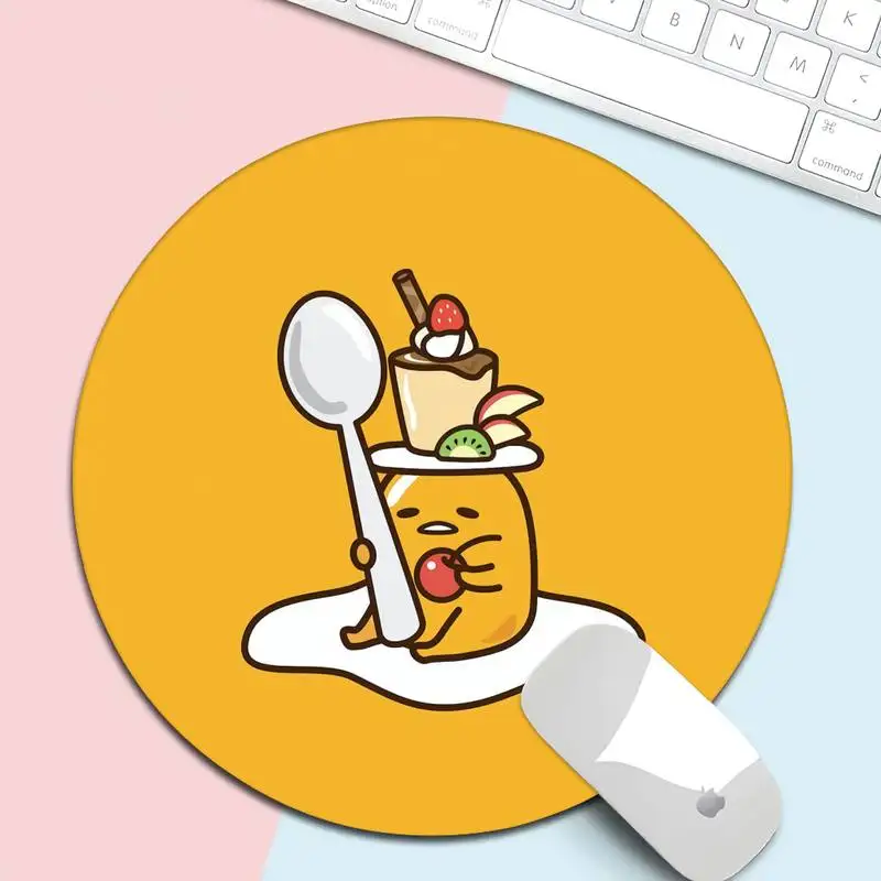 Cartoon Gudetamas Lazy Egg Laptop Computer Mousepad table Rug PC Laptop Notebook Rubber Wholesale Mat - Gudetama Store