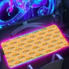 RGB Anime MousePad Gudetamas Lazy Egg Table Mat 80X30CM Desk Mat LED Lighting Laptop Kawaii Mousepad 2 - Gudetama Store